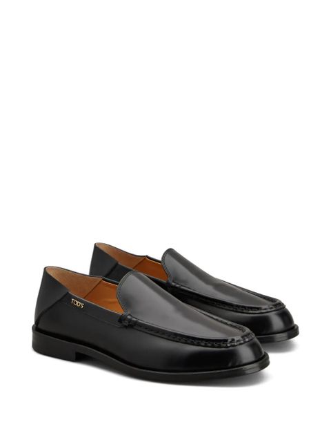 Tod's logo-print loafers - Black - zdjęcie produktu nr 2