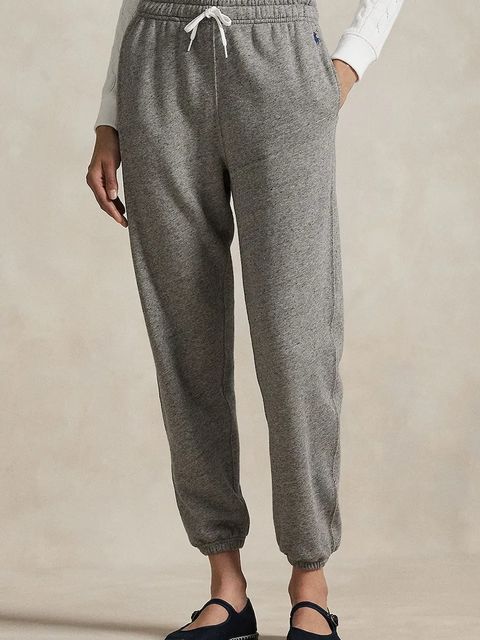 Polo Ralph Lauren spodnie dresowe kolor szary gładkie 211971694 - zdjęcie produktu nr 1