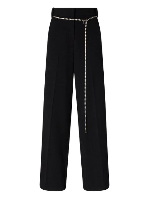 PINKO beaded-belt trousers - Black - zdjęcie produktu nr 1