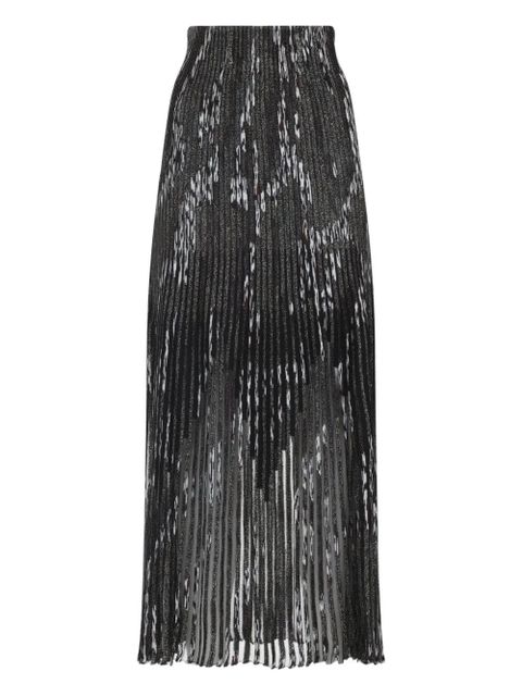 Missoni pleated lurex skirt - Black - zdjęcie produktu nr 2