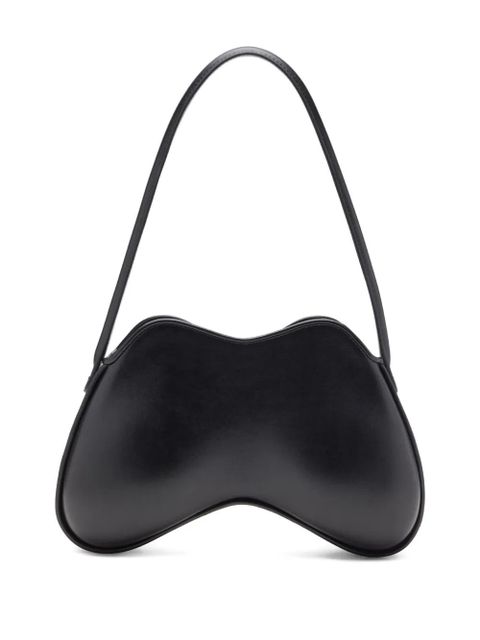 Diesel Double-D curved shoulder bag - Black