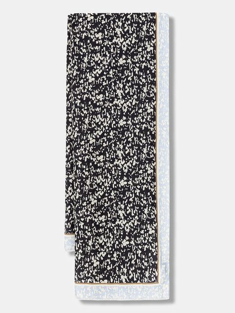 Marc O'Polo szal damski kolor beżowy wzorzysty 600802502045 - zdjęcie produktu nr 1