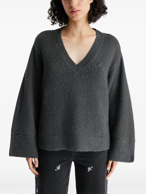 Axel Arigato Rain V-neck jumper - Grey