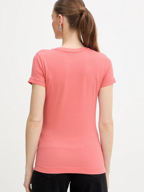 Guess t-shirt damski kolor pomarańczowy W2YI44 J1314