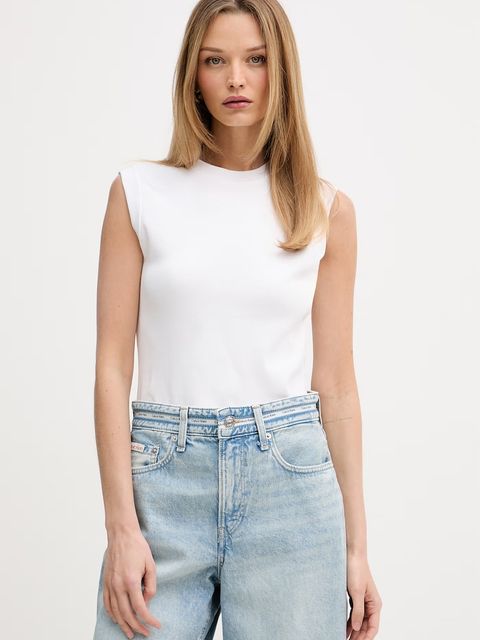DKNY top damski bawełniany - zdjęcie produktu nr 1