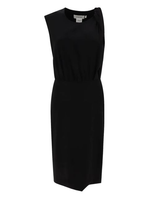 Sportmax twisted-detail sleeveless dress - Black - zdjęcie produktu nr 1