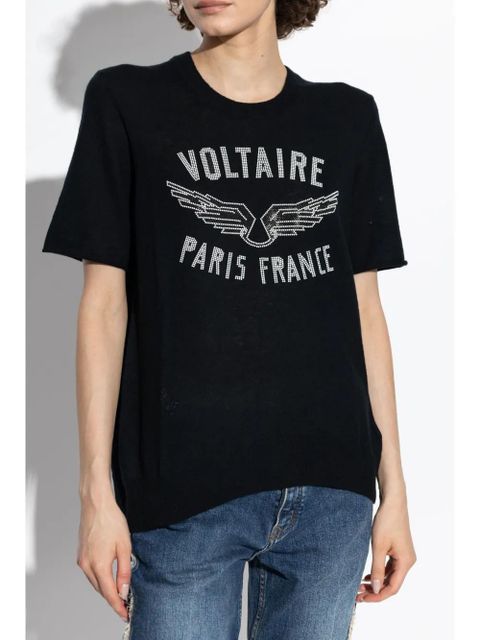 Zadig&Voltaire Walk Voltaire Wings T-shirt - Black