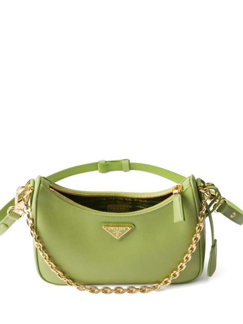Prada Re-Edition Saffiano leather mini bag - Green
