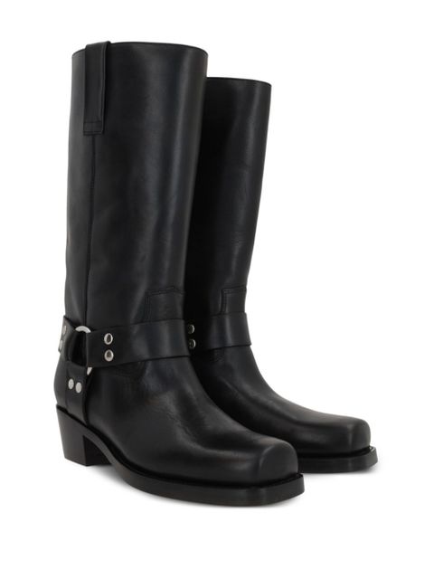Paris Texas Roxy 45mm leather boots - Black - zdjęcie produktu nr 2