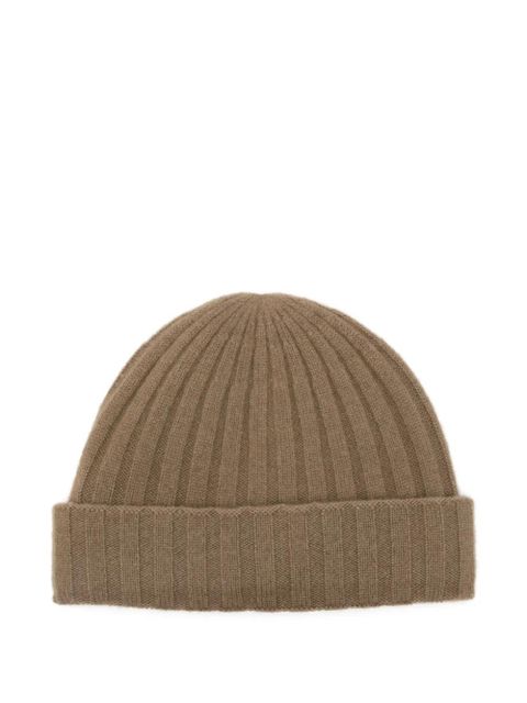 TOTEME ribbed cashmere beanie - Neutrals - zdjęcie produktu nr 1