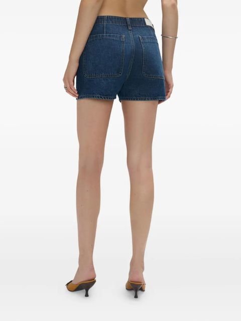 RE/DONE The Bender pocket-detail denim shorts - Blue - zdjęcie produktu nr 2