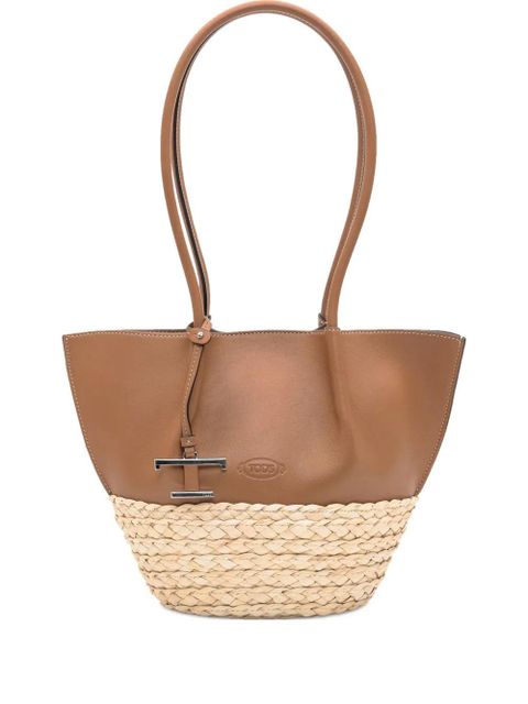 Tod's small Bux tote bag - Brown - zdjęcie produktu nr 1