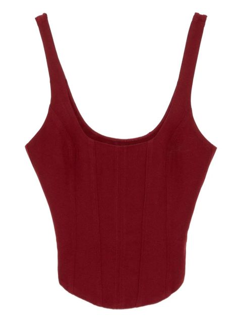 Reformation SEREN Top - Red - zdjęcie produktu nr 1