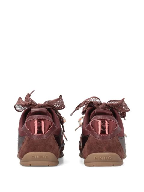 PINKO panelled sneakers - Red