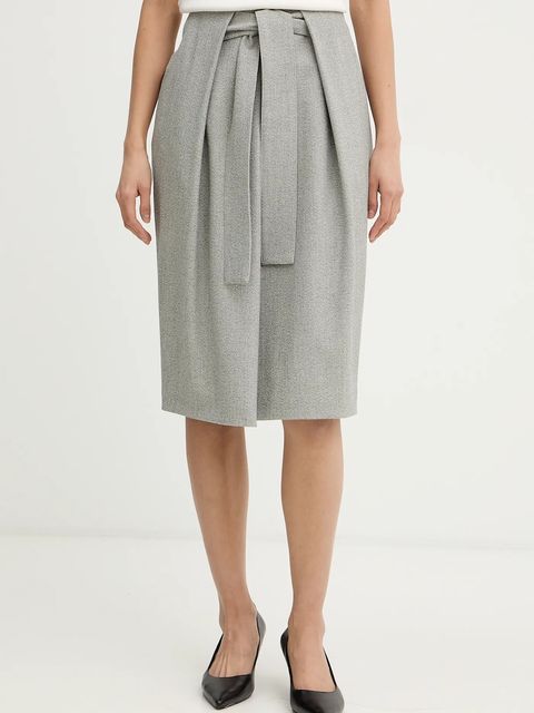 BOSS spódnica z dodatkiem wełny Vakava - zdjęcie produktu nr 1