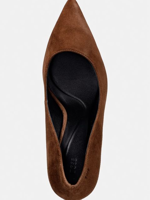 BOSS czółenka zamszowe Gracey