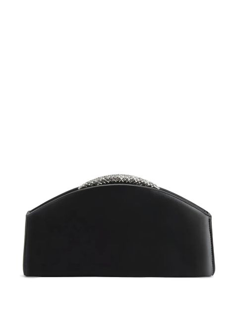 Giuseppe Zanotti Atena leather clutch bag - Black - zdjęcie produktu nr 2