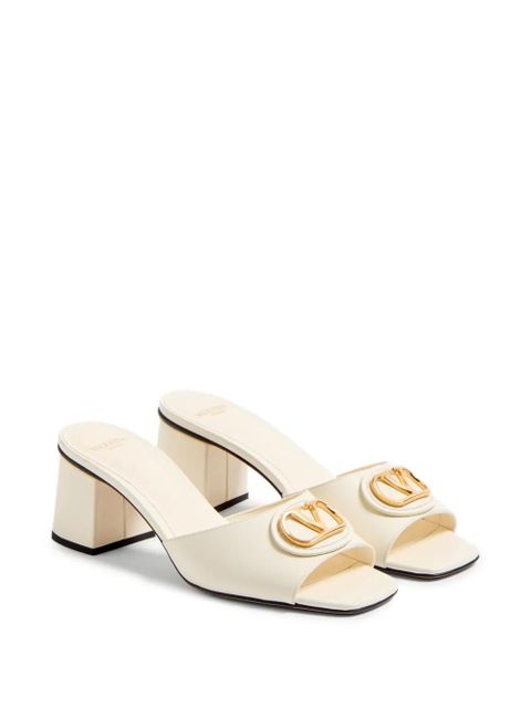 Valentino Garavani 60mm VLogo Signature sandals - White