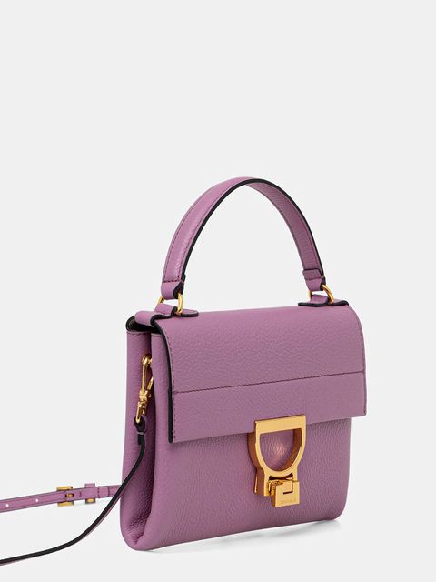 Coccinelle torebka skórzana Arlettis kolor fioletowy E1 MD5 19 03 01 - zdjęcie produktu nr 2