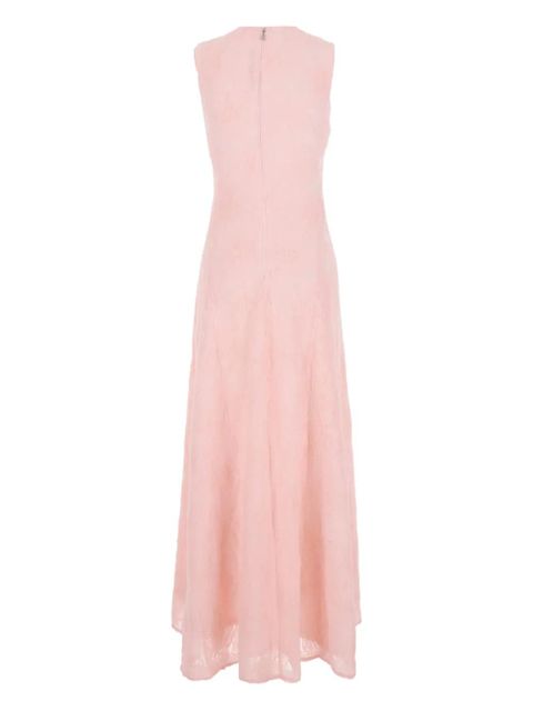 ROTATE BIRGER CHRISTENSEN textured effect maxi dress - Pink - zdjęcie produktu nr 2