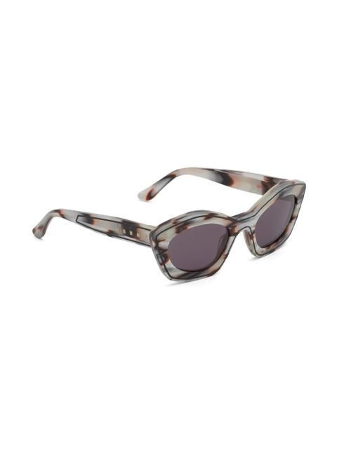 Marni Eyewear Starshell Kea Island sunglasses - White - zdjęcie produktu nr 2