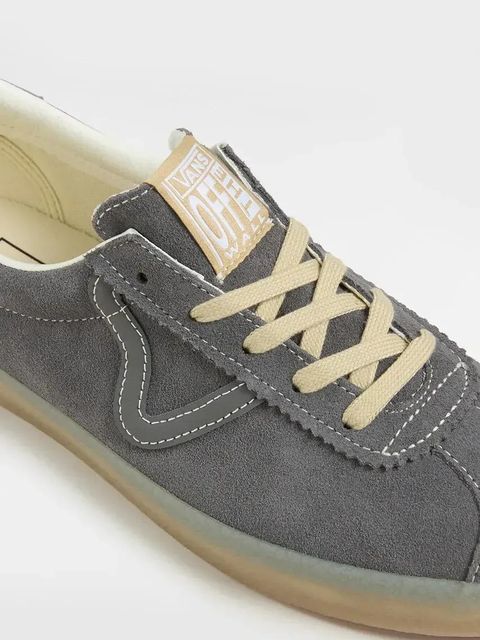 Vans tenisówki zamszowe Sport Low unisex kolor szary VN000D6NPWT1