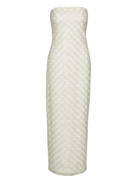 ROTATE BIRGER CHRISTENSEN sequinned dress - White - zdjęcie produktu nr 1