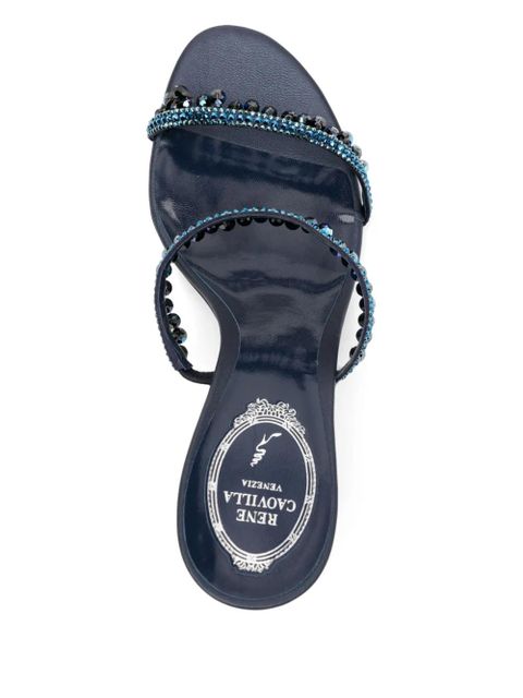 René Caovilla 85mm Chandelier sandals - Blue