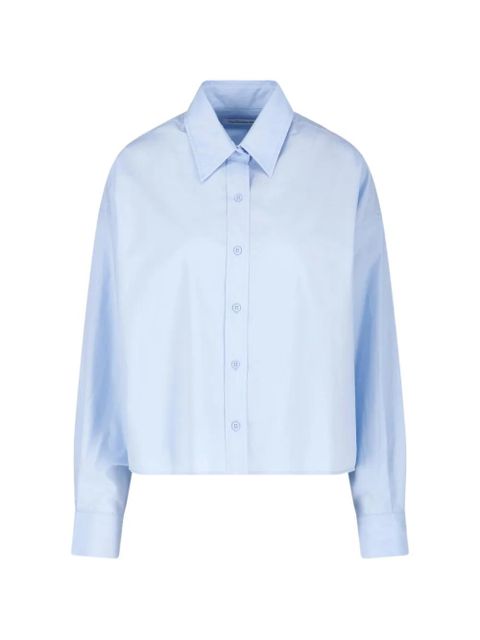 The Frankie Shop Arlen boxy shirt - Blue - zdjęcie produktu nr 1