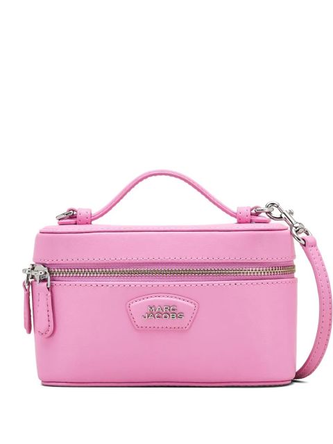 Marc Jacobs logo-zip leather mini bag - Pink - zdjęcie produktu nr 1