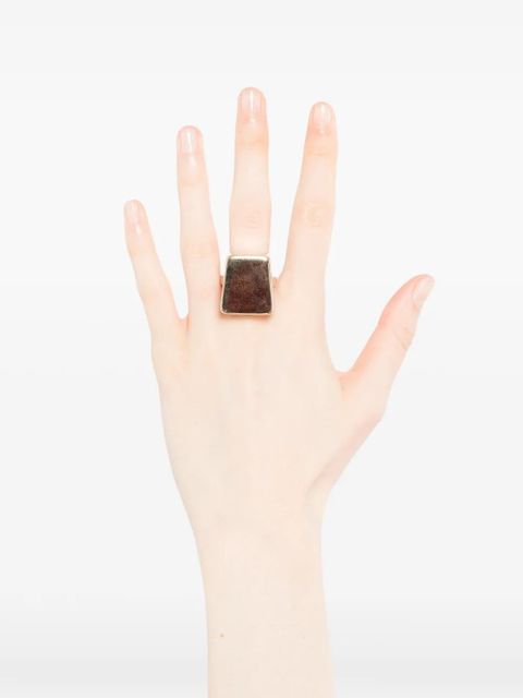 TOM FORD geometric shape ring - Gold - zdjęcie produktu nr 2