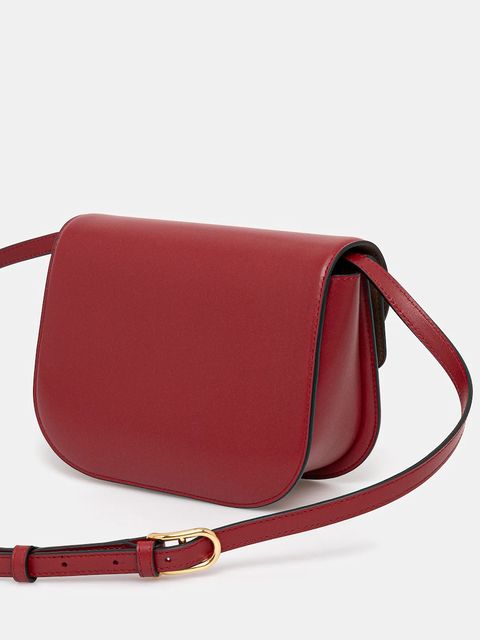 Furla torebka skórzana kolor bordowy WB01355.BX0428.4021S - zdjęcie produktu nr 2