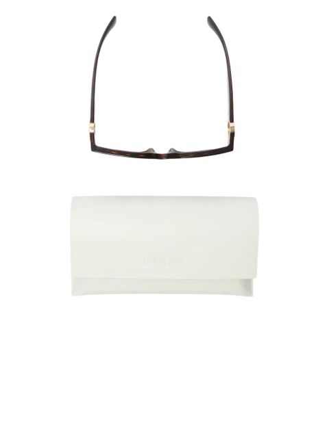 Burberry logo-detail sunglasses - Brown