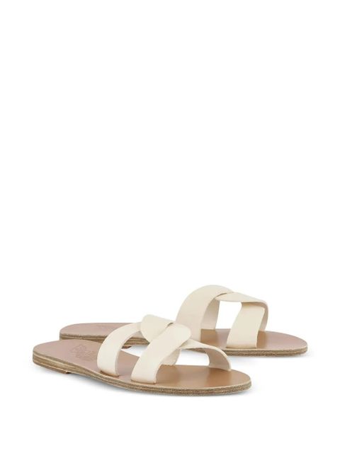 Ancient Greek Sandals Desmos double-strap leather sandals - White - zdjęcie produktu nr 2