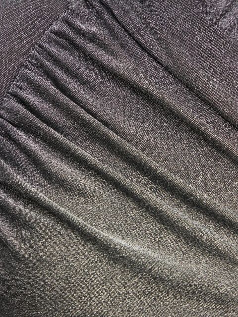 Bardot sukienka EVALINA kolor srebrny mini dopasowana 59534DB