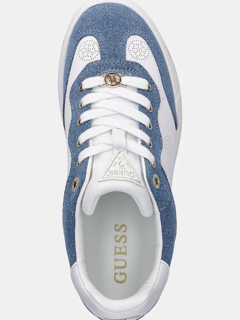 Guess sneakersy SWOLE4 damskie kolor niebieski FLPSW4 DEN12