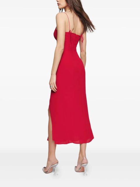 Reformation Kourtney dress - Red - zdjęcie produktu nr 2