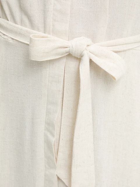 Answear.LAB sukienka z lnem