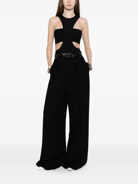 Alexander McQueen cutout top - Black - zdjęcie produktu nr 2