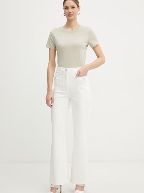 Armani Exchange T-shirt basic damski - zdjęcie produktu nr 1