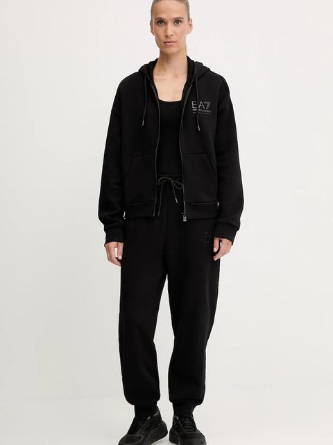 EA7 Emporio Armani dres damski kolor czarny AF10377-7W000425 - zdjęcie produktu nr 1