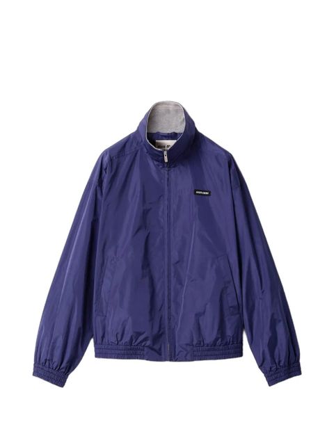 Miu Miu high-neck oversized jacket - Blue - zdjęcie produktu nr 1