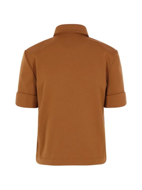 Miu Miu pocket short-sleeved polo shirt - Brown - zdjęcie produktu nr 2