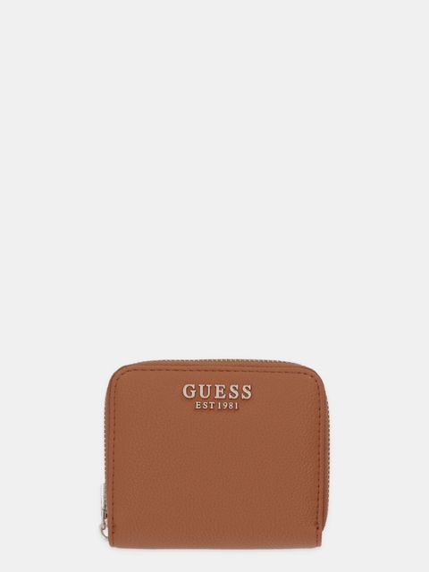 Guess portfel LAUREL damski kolor brązowy SWBG74 59137 - zdjęcie produktu nr 1