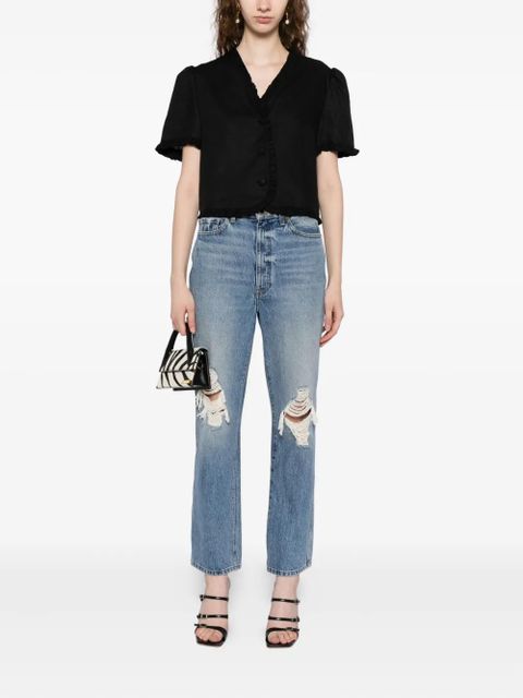 Reformation Bess top - Black