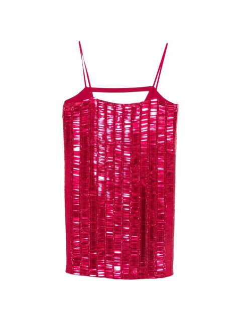 PINKO embellished strap mini dress - zdjęcie produktu nr 1