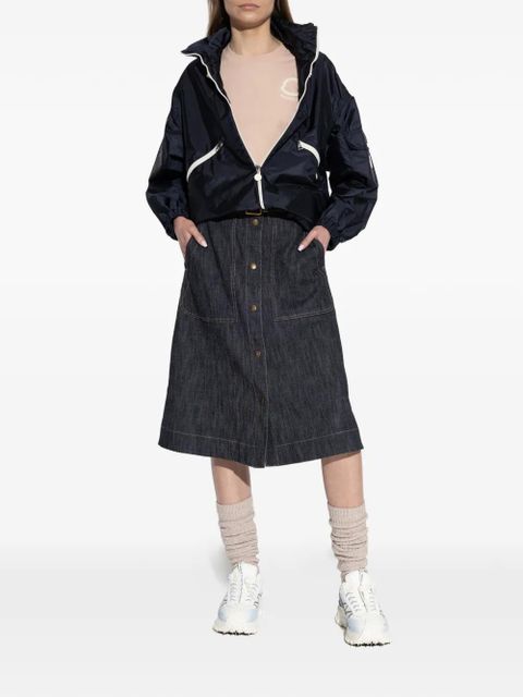 Moncler logo-appliqué T-shirt - Pink - zdjęcie produktu nr 2