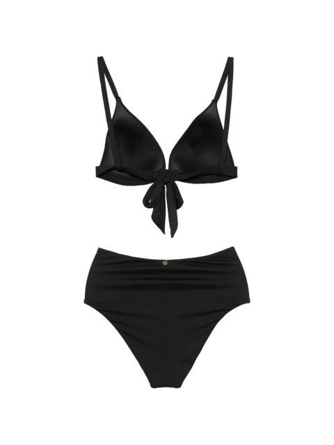 Max Mara Abelia tie-detail bikini set - Black - zdjęcie produktu nr 2