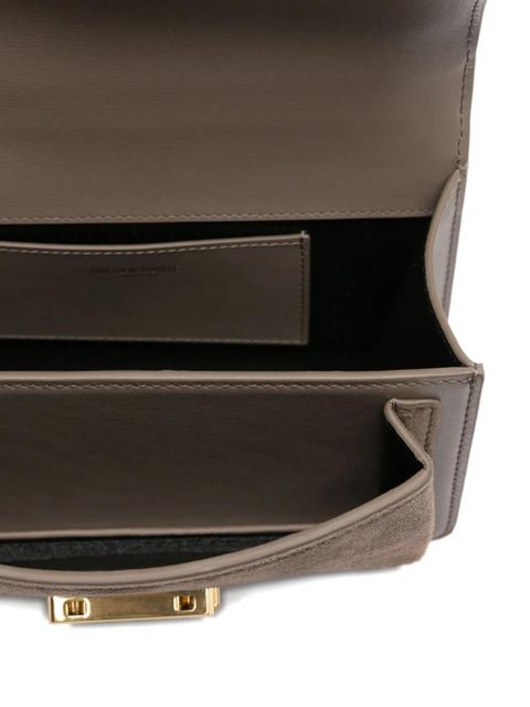 Golden Goose small Venezia suede-panelled tote bag - Neutrals