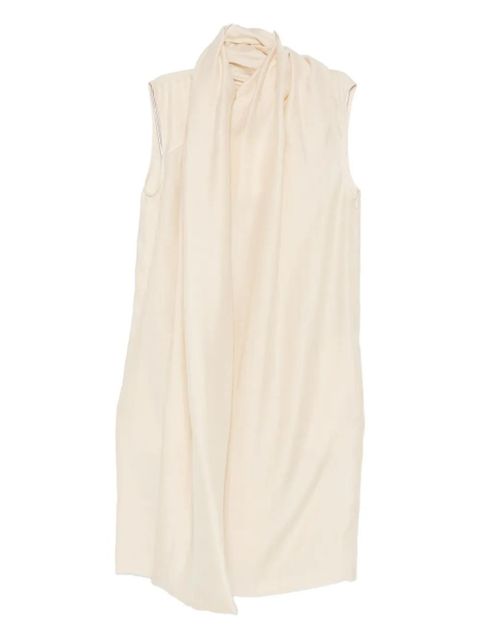 TOTEME attached-scarf dress - Neutrals